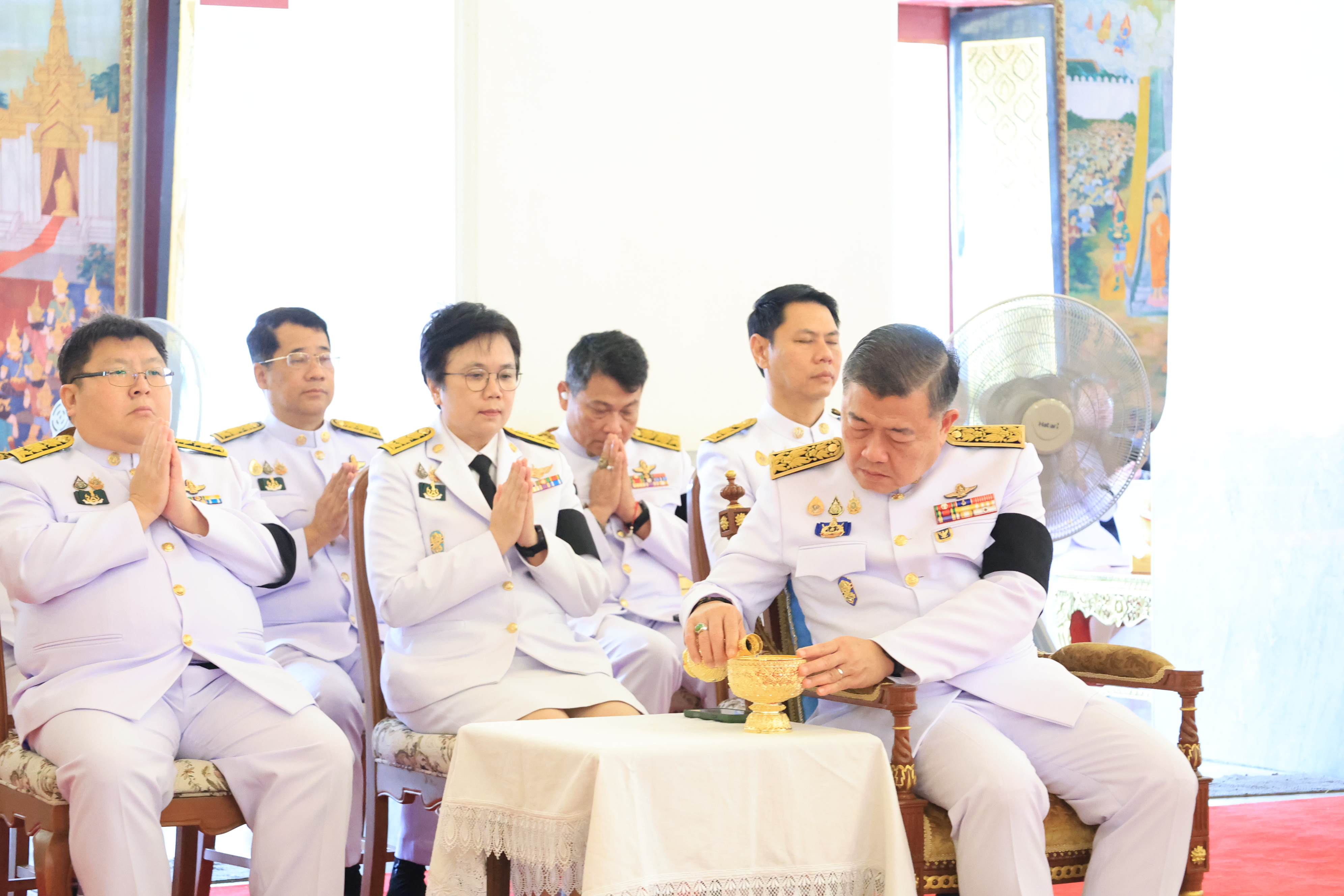 title - ส.ป.ก. ร่วมพิธีบำเพ็ญกุศลสตมวาร ครบ 100 วัน เพื่ออุทิศถวายพระราชกุศลแด่สมเด็จพระนางเจ้าสิริกิติ์ พระบรมราชินีนาถ พระบรมราชชนนีพันปีหลวง